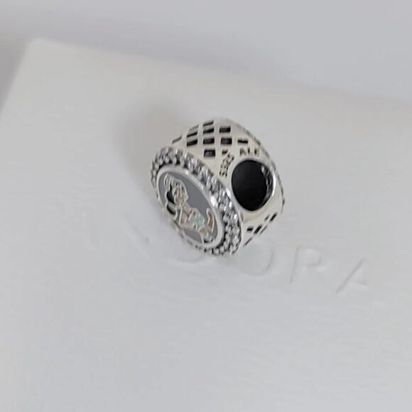 Pandora Disney Parks RunDisney Jasmine Princess Marathon 5K Charm Bead S925 ALE - Picture 4 of 6